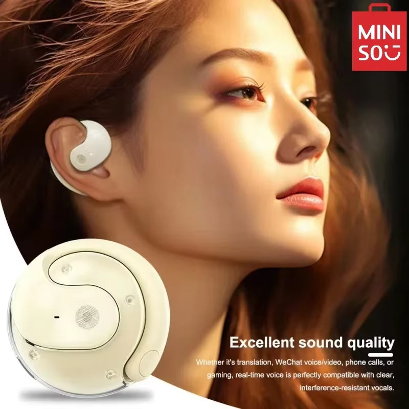 Wireless BT Translation Earbuds Real-Time Translation 115 Languages Translation Device Earphones for Travel Business New
