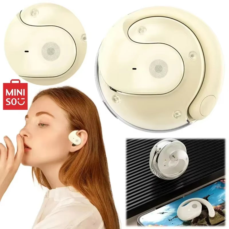 Wireless BT Translation Earbuds Real-Time Translation 115 Languages Translation Device Earphones for Travel Business New